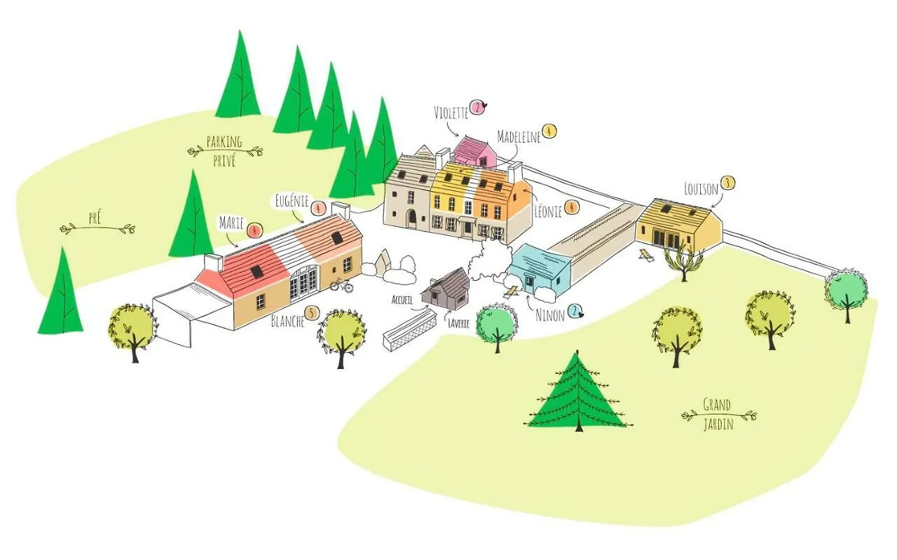 מלון Saint-Quay-Perros Manoir Des Petites Bretonnes